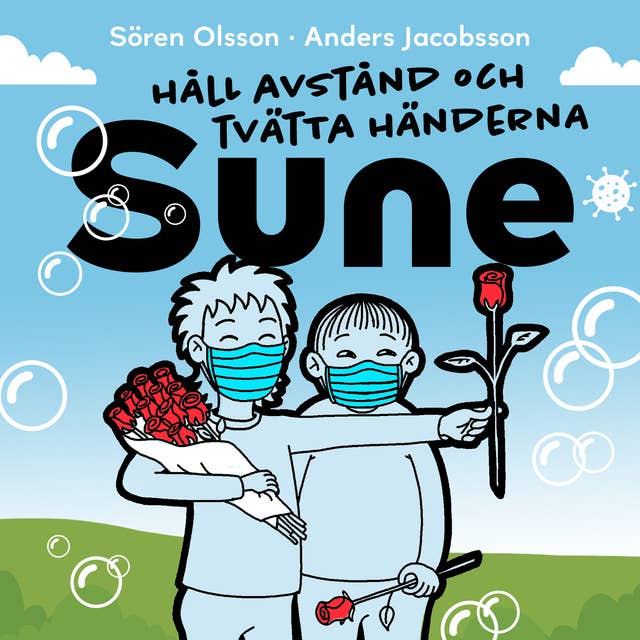 Cover for Håll avstånd och tvätta händerna Sune