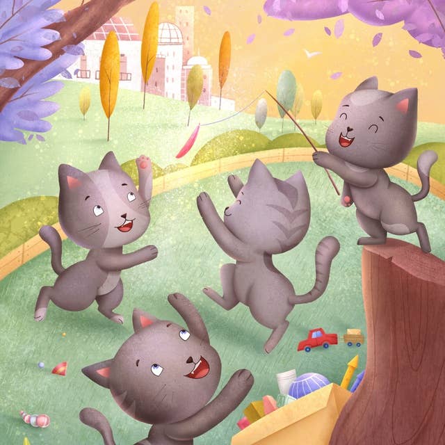 Kitty the cat learns to share: Bedtime story for children