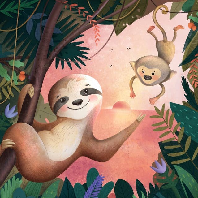 Yawnie the sloth comes to visit: Bedtime story for children