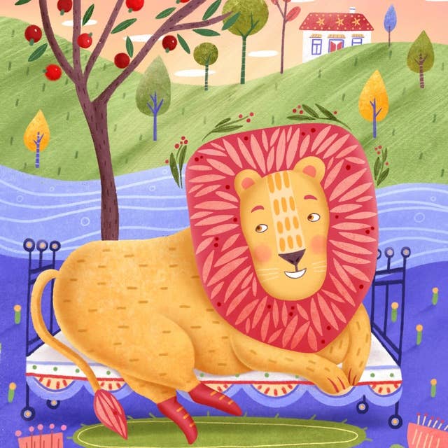 Lion and naptime: Bedtime story for children