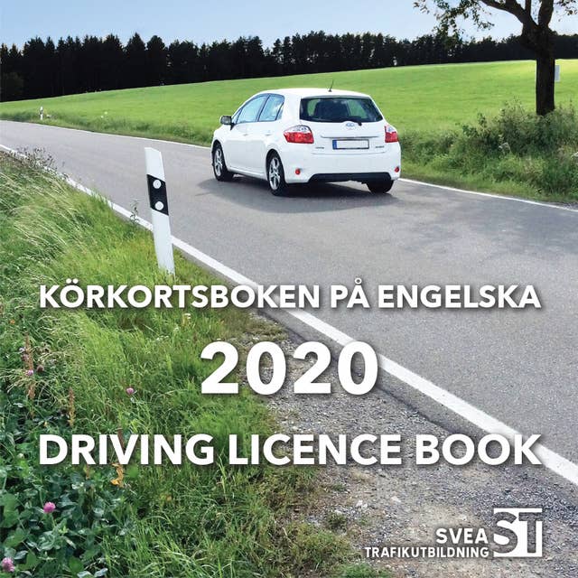 Cover for Körkortsboken på engelska 2020: Driving licence book