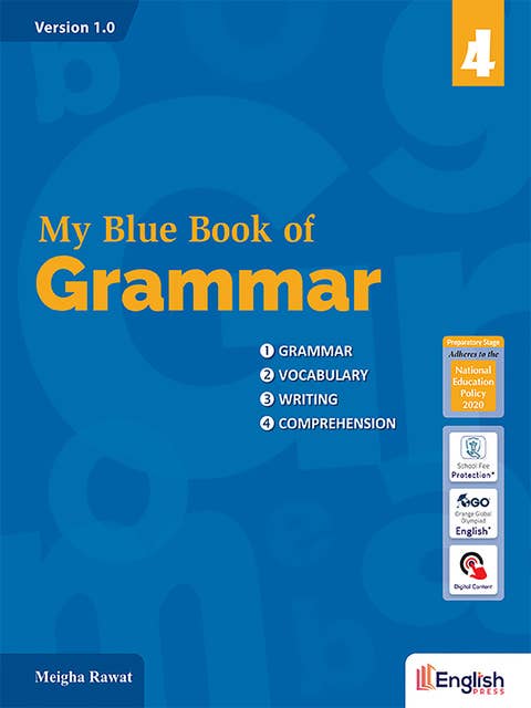 My Blue Book of Grammar for Class 4