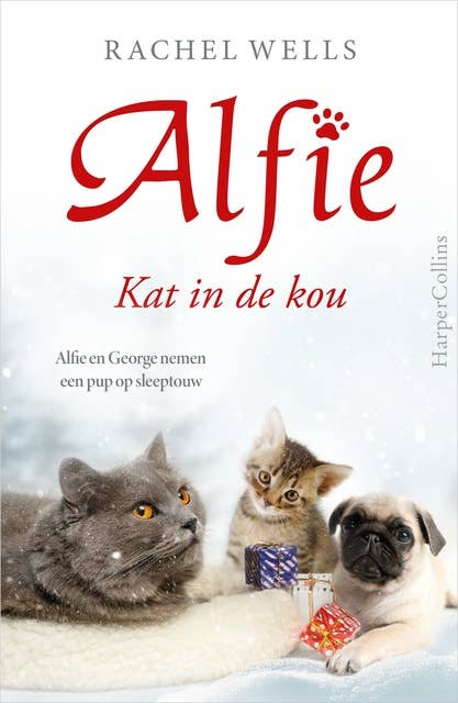 Kat in de kou: Alfie en George nemen een pup op sleeptouw