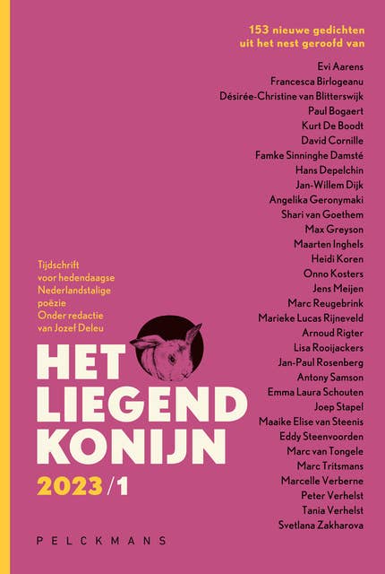 Het Liegend Konijn (jg. 21 nr. 1): Tijdschrift voor hedendaagse Nederlandstalige poëzie