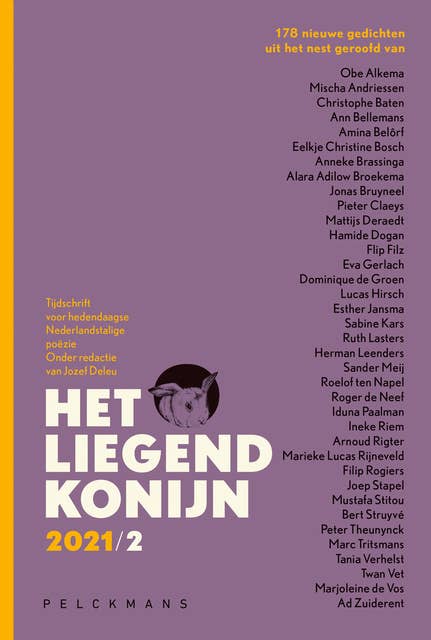Het Liegend Konijn: Tijdschrift voor hedendaagse Nederlandstalige poëzie