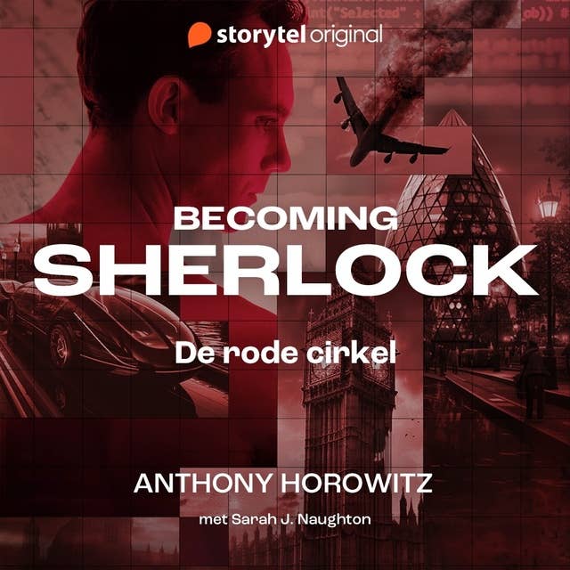 Cover for Becoming Sherlock - De rode cirkel