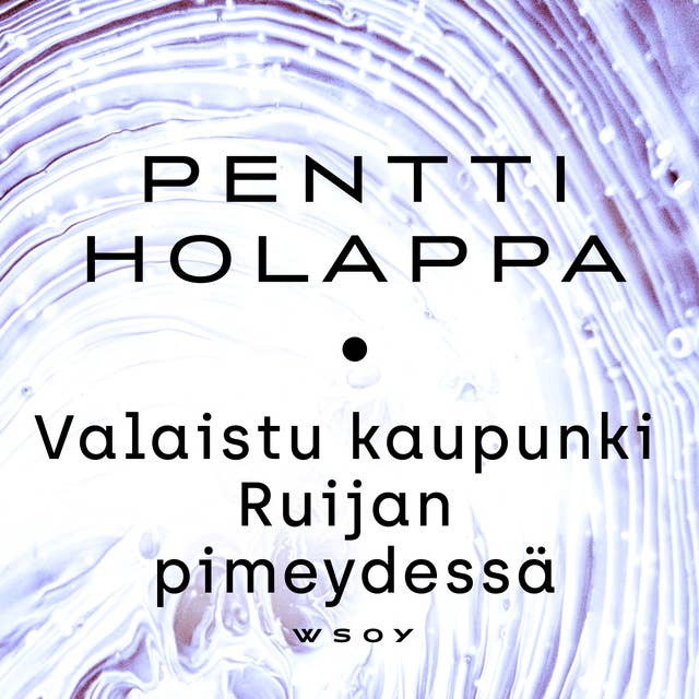 Valaistu kaupunki Ruijan pimeydessä 