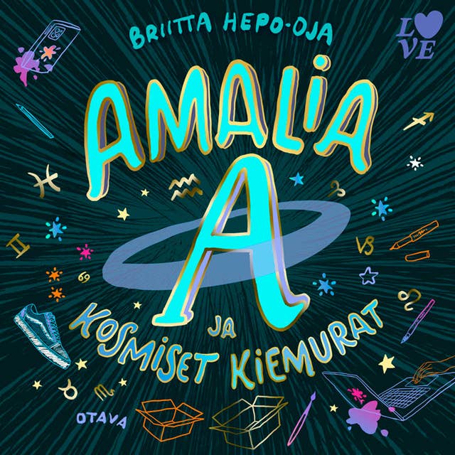 Amalia A ja kosmiset kiemurat by Briitta Hepo-oja