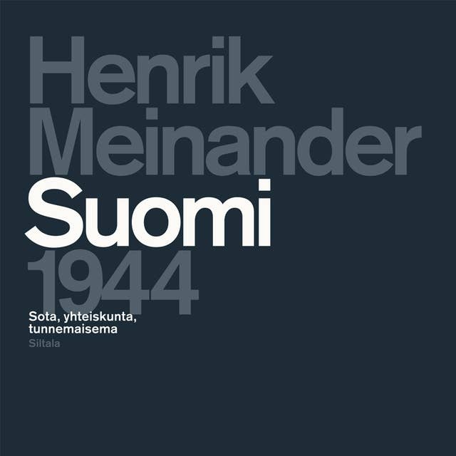 Suomi 1944: Sota, yhteiskunta, tunnemaisema