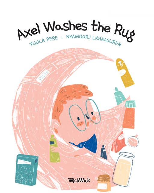Axel Washes the Rug