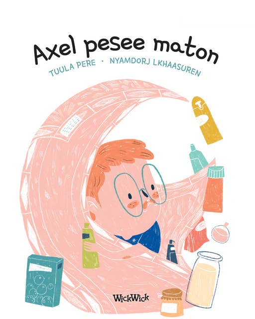 Axel pesee maton: Finnish Edition of Axel Washes the Rug