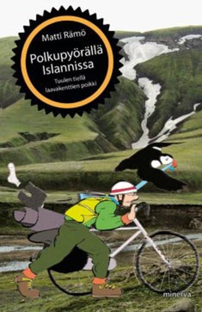 Polkupyörällä Islannissa: tuulen tiellä laavakenttien poikki