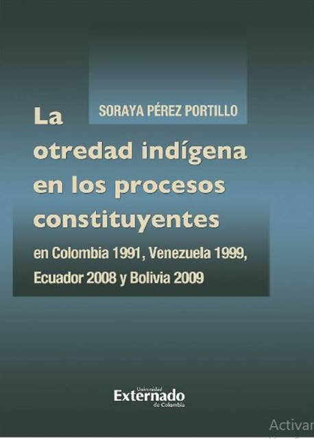 La otredad indígena en los procesos constituyentes en Colombia 1991, Venezuela 1999, Ecuador 2008 y Bolivia 2009