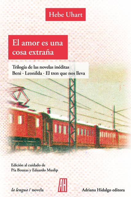 El amor es una cosa extraña: Trilogía de novelas inéditas: Beni - Leonilda - El tren que nos lleva