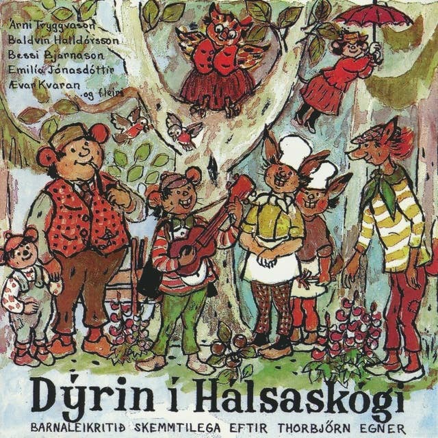 Cover for Dýrin í Hálsaskógi