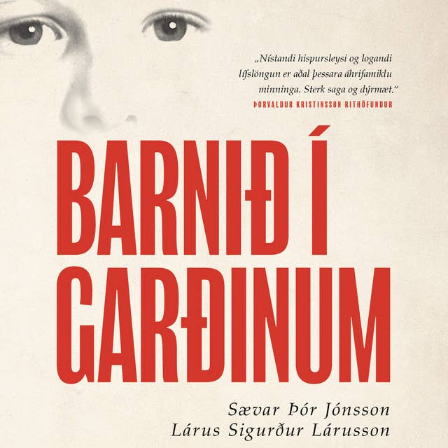 Barnið í garðinum