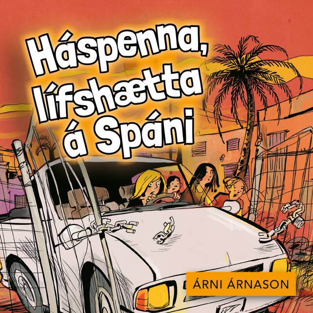 Cover for Háspenna, lífshætta á Spáni