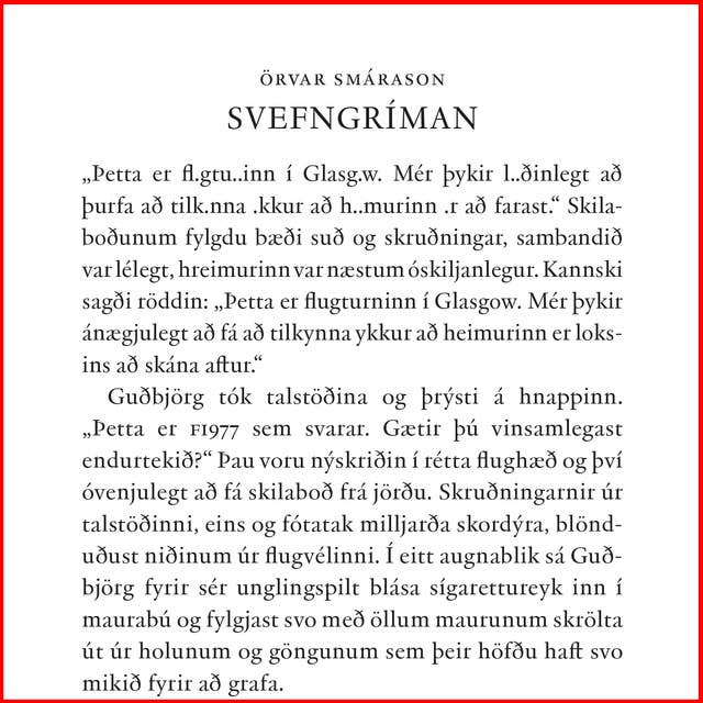 Svefngríman