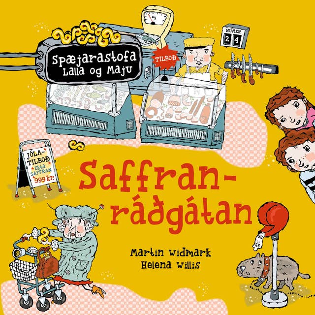 Cover for Saffranráðgátan