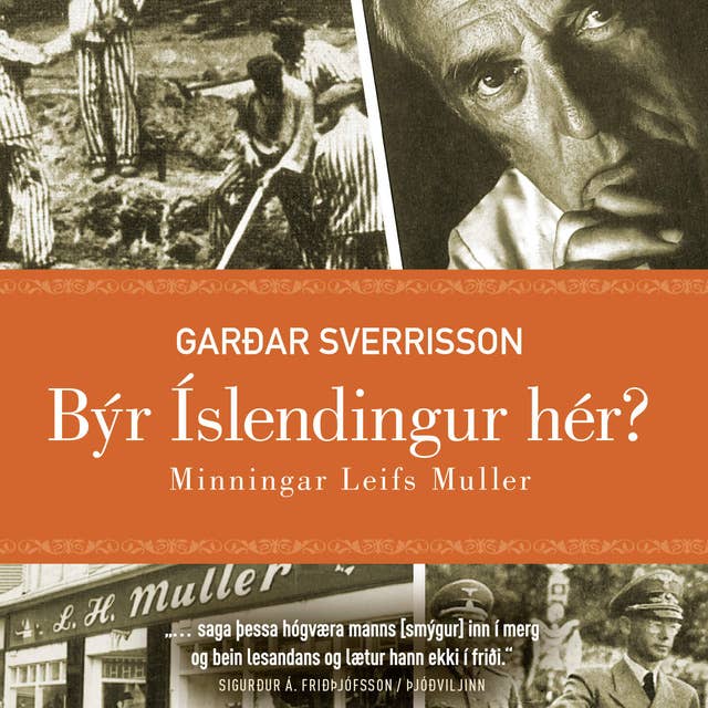 Cover for Býr Íslendingur hér? Minningar Leifs Muller