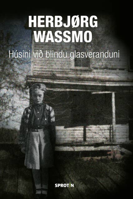 Cover for Húsini við blindu glasveranduni