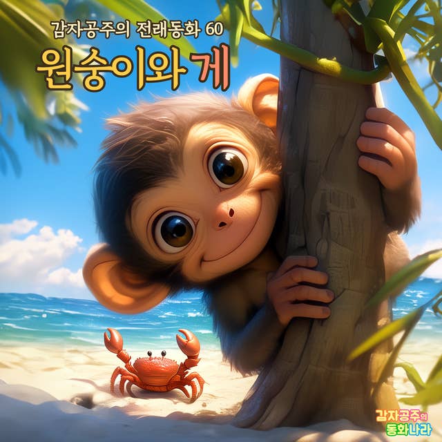 원숭이와 게 - 감자공주의 전래동화 60: 일본의 옛날이야기! 못된 원숭이를 혼내줄까요? 