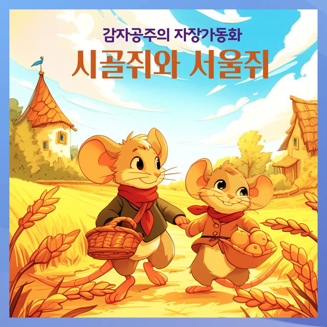 시골쥐와 서울쥐 – 감자공주의 자장가동화 06: 지혜가 퐁퐁, 자기전에 듣는 이솝이야기 