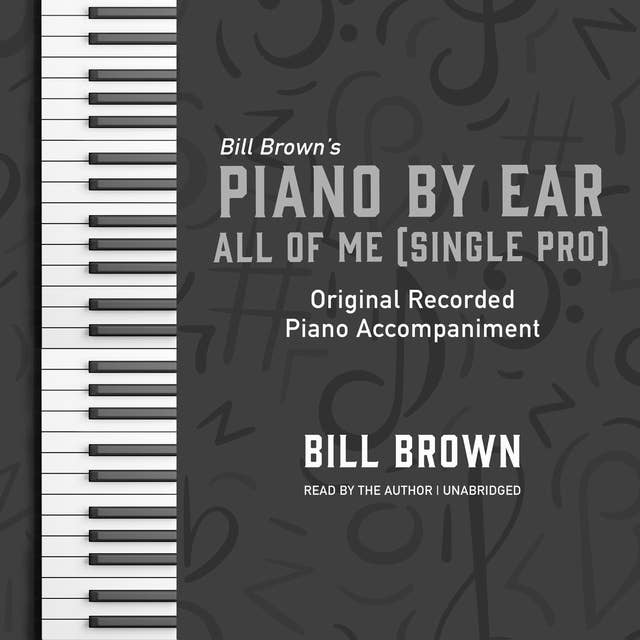 All of Me (Singer Pro): Original Recorded Piano Accompaniment