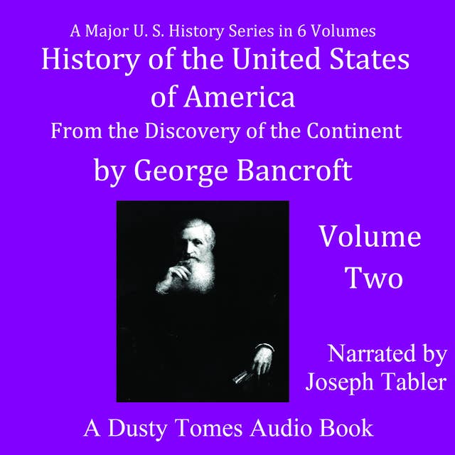 Cover for History of the United States of America, Volume II: From the Discovery of the Continent