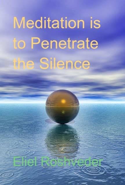 Meditation Is To Penetrate The Silence