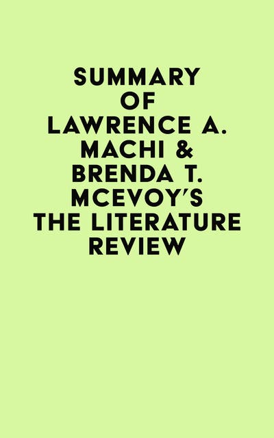 the literature review by machi and mcevoy