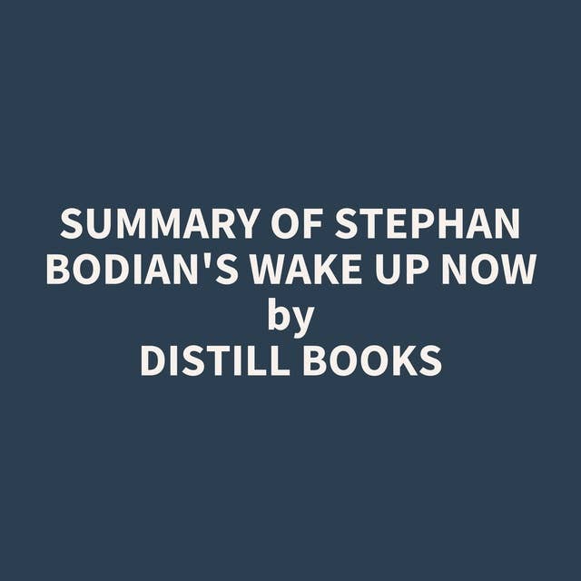 Summary of Stephan Bodian's Wake Up Now