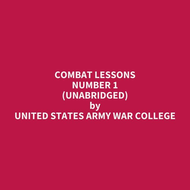 Combat Lessons Number 1 (Unabridged): optional