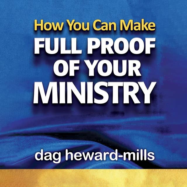 How You Can Make Full Proof of Your Ministry