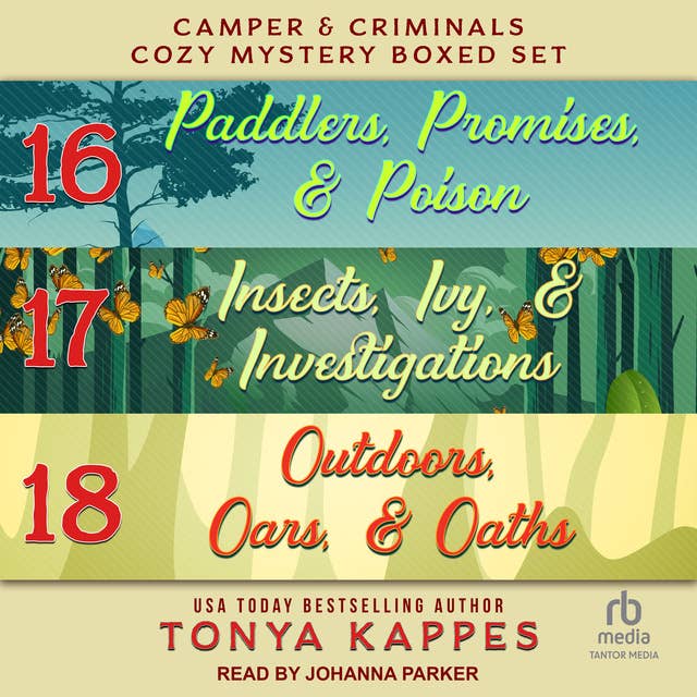 Camper and Criminals Cozy Mystery Boxed Set: Books 16-18