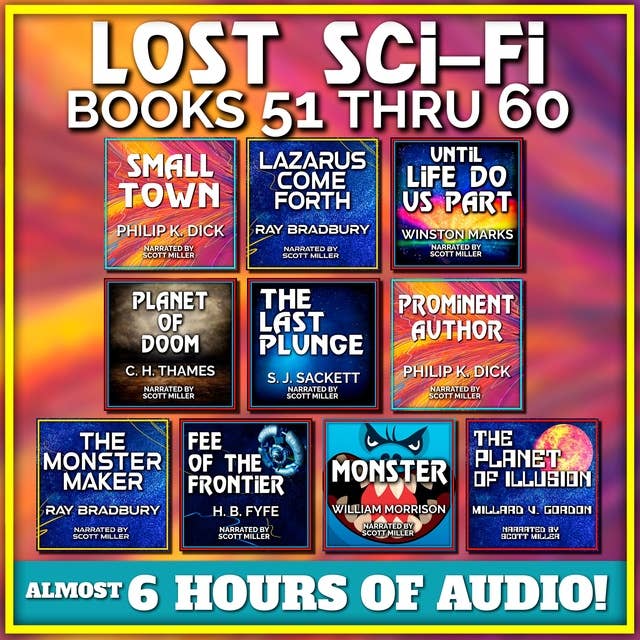 Lost Sci-Fi Books 51 thru 60