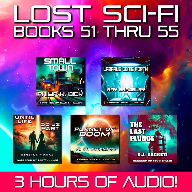 Cover for Lost Sci-Fi Books 51 thru 55