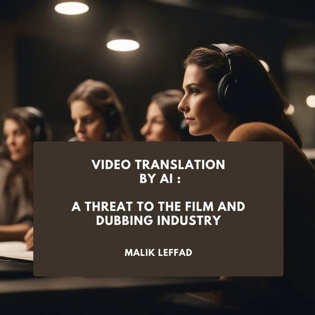 Video Translation by AI: A Threat to the Film and Dubbing Industry