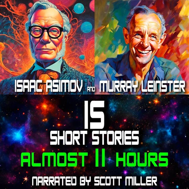 Isaac Asimov and Murray Leinster Short Stories - 15 Science Fiction Short Stories
