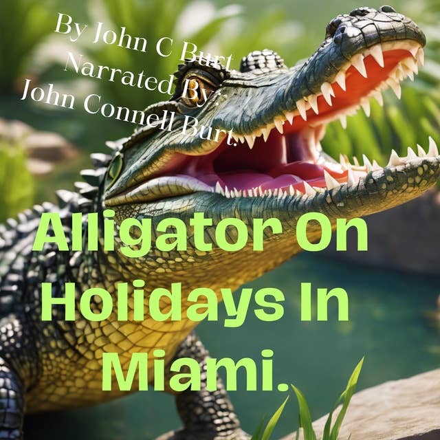 Alligator On Holidays In Miami.: What a Holiday In Miami Looks Like for a Family of Alligator's?
