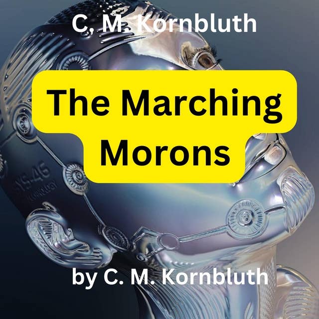 C. M. Kornbluth: The Marching Morons: In the country of the blind, the one-eyed man, of course, is king. But how about a live wire, a smart businessman, in a civilization of 100% pure chumps?