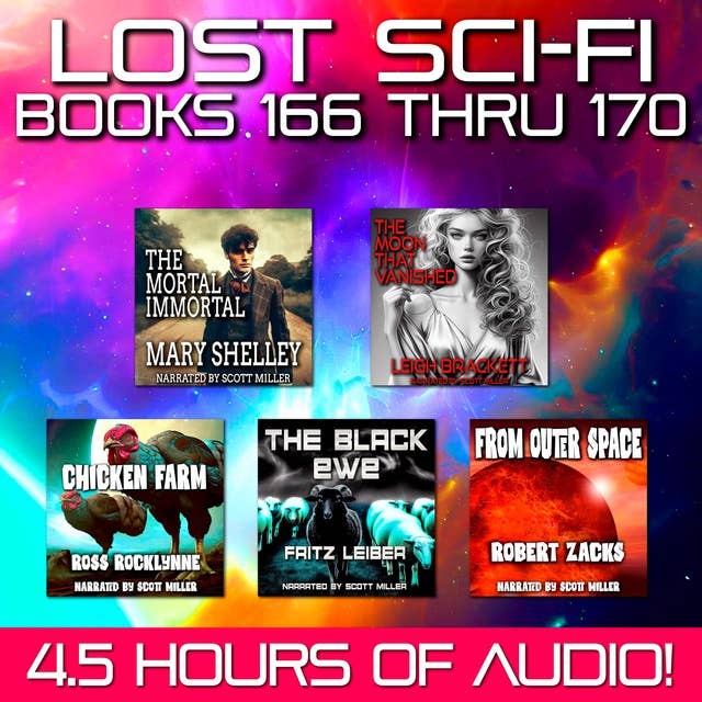 Lost Sci-Fi Books 166 thru 170