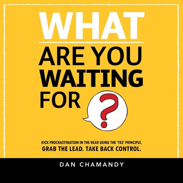 What Are You Waiting For: Kick Procrastination in the Rear Using the "Yes" Principle. Grab the Lead. Take Back Control.
