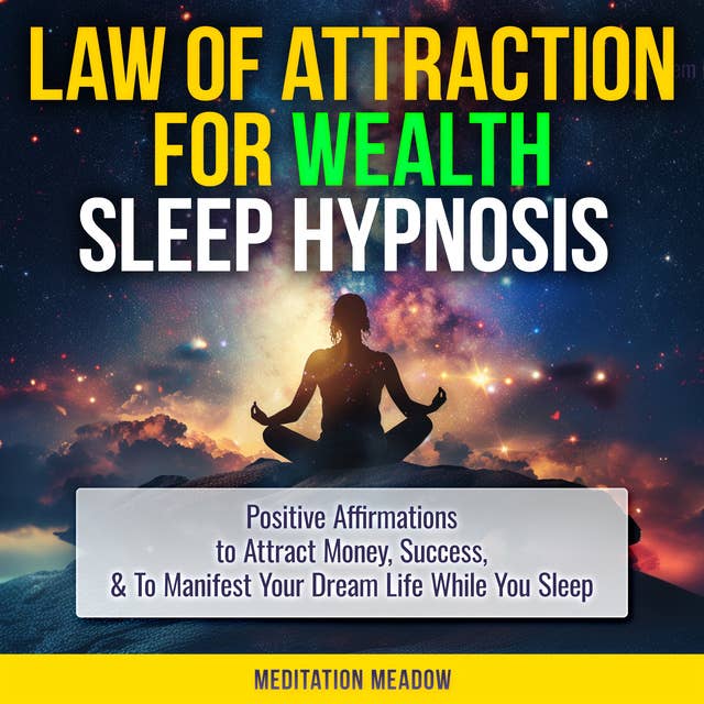 Law of Attraction for Wealth Sleep Hypnosis: Positive Affirmations to Attract Money, Success, & To Manifest Your Dream Life While You Sleep