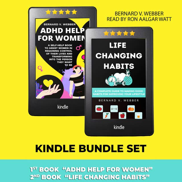 Kindle Bundle Set: ADHD Help For Women & Life Changing Habits