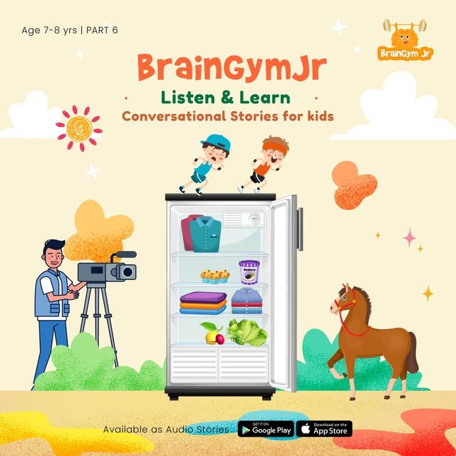 BrainGymJr : Listen and Learn (7-8 years) - VI: A collection of five, short audio stories in English for children