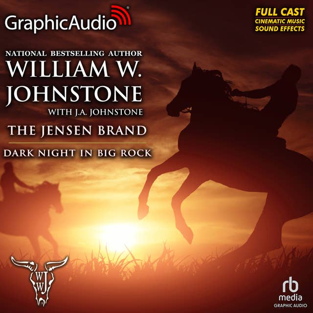 Cover for Dark Night in Big Rock [Dramatized Adaptation]: The Jensen Brand 5
